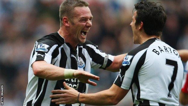 Kevin Nolan (left) and Joey Barton