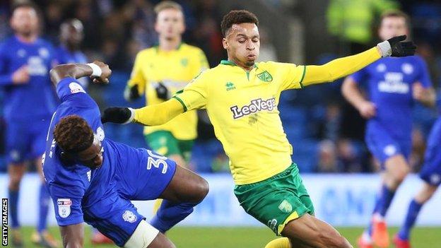 Josh Murphy takes on Omar Bogle