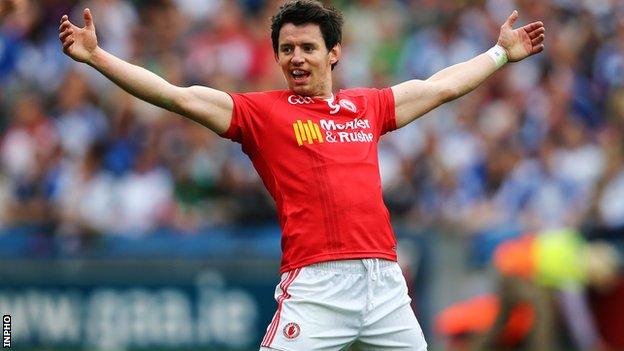 Mattie Donnelly wins a first All Star after a string of fine displays for Tyrone in 2015