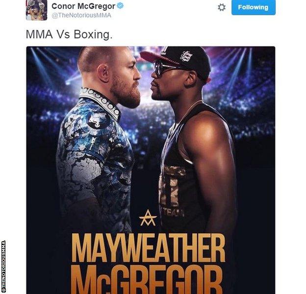 Conor McGregor Twitter