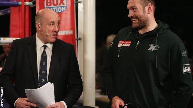 Tyson Fury and Steve Bunce