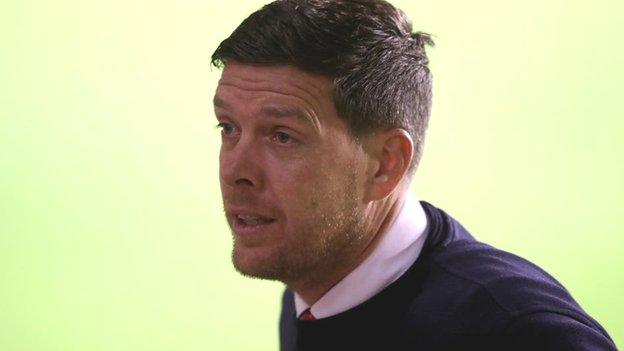 Darrell Clarke left Walsall to take over at League Two rivals Port Vale