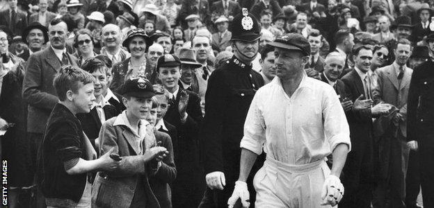 Donald Bradman is regarded as the greatest batsman of all time