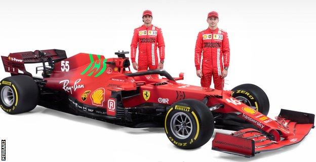 The new Ferrari SF 21