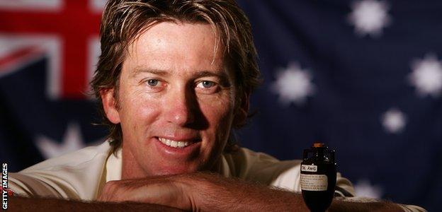 Glenn McGrath, pictured in 2006