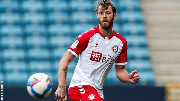 Nathan Baker in action for Bristol City