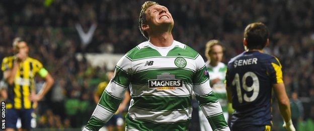 Kris Commons shot Celtic into a 2-0 lead