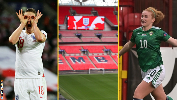 Ellen White, Wembley Stadium and Rachel Furness