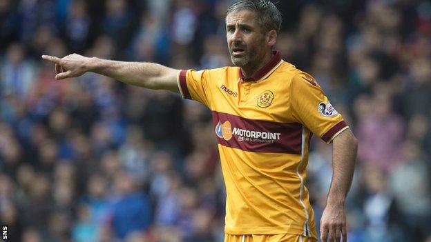 Motherwell captain Keith Lasley