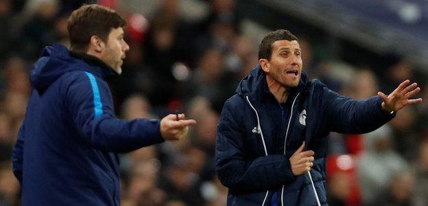 Mauricio Pochettino and Javi Gracia