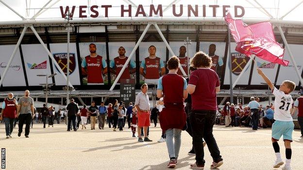 West Ham United's new ground