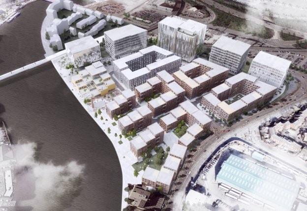 Belfast Waterside development will include office space, homes, a creative hub and a hotel