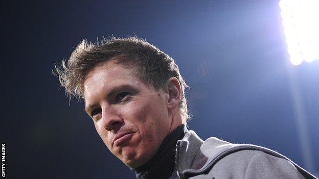 Hoffenheim manager Julian Nagelsmann