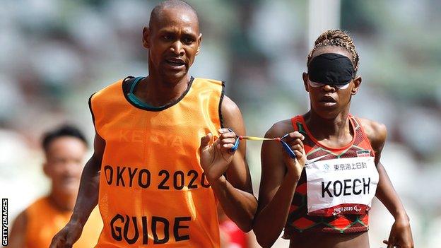 Geoffrey Rotich (left) and Nancy Koech