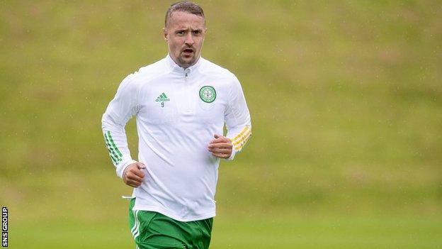 Celtic boss Neil Lennon said he was "bitterly disappointed" with Griffiths' condition