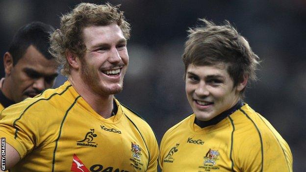 Australia stars David Pocock and James O'Connor rose to prominence under John Mulvihill's guidance