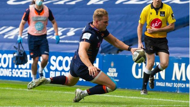 Van der Merwe scored 32 tries in his first spell at Edinburgh