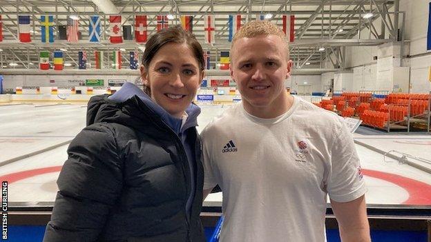 Eve Muirhead and Bobby Lammie