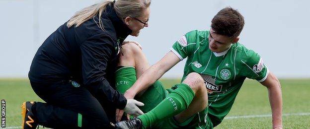 Tierney may be a doubt for Scotland after picking an injury at Kilmarnock on Saturday