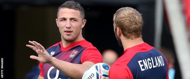 Sam Burgess and Chris Robshaw