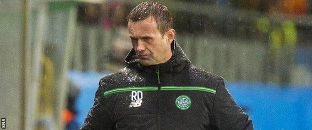 Celtic manager Ronny Deila