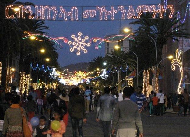 Asmara night lights