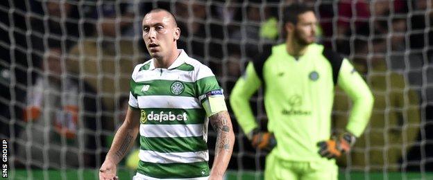 Celtic captain Scott Brown