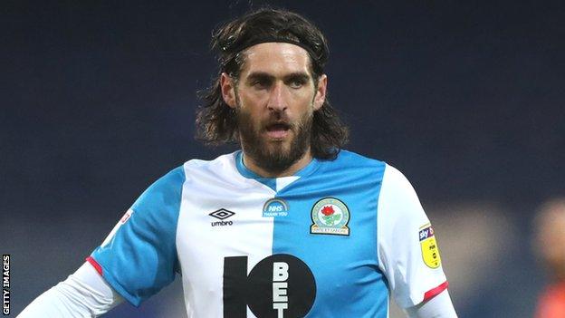 Danny Graham in action for Blackburn Rovers