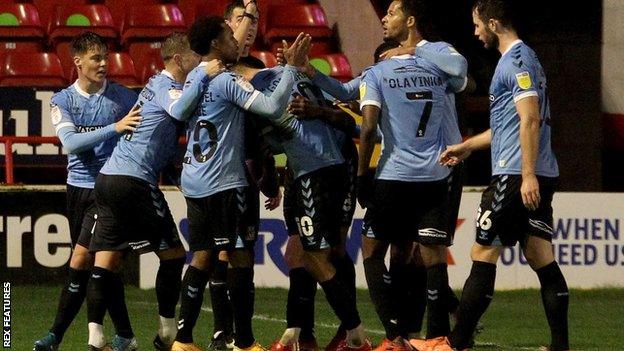 Southend United celebrate