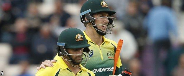 Matthew Wade and Mitchell Marsh