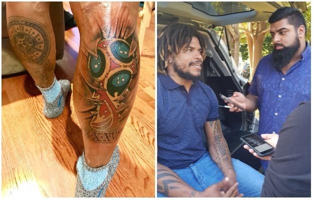 Roman Torres' tattoo