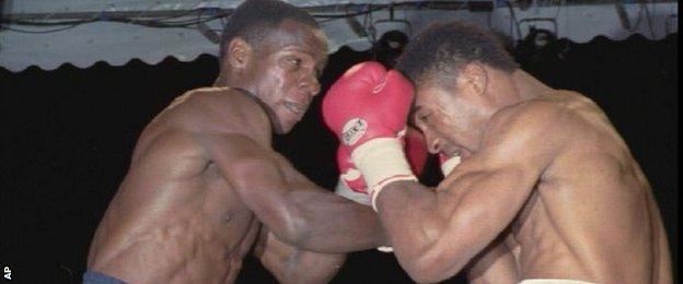 Chris Eubank Snr versus Michael Watson