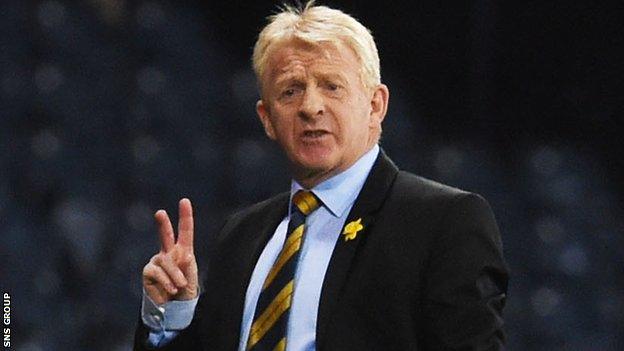 Scotland manager Gordon Strachan