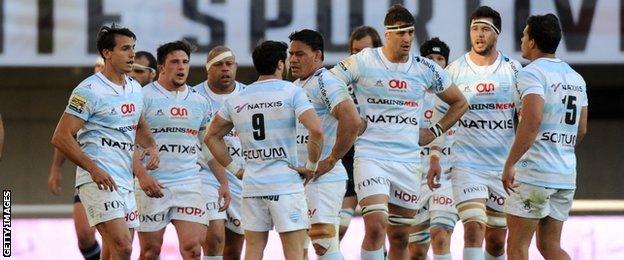 Racing 92 players