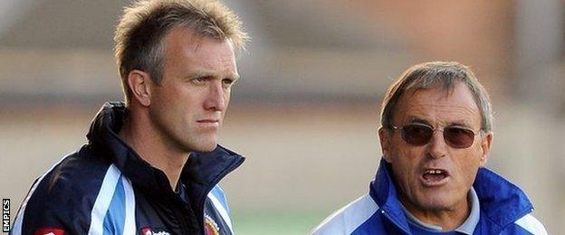 Steve Davis and Dario Gradi