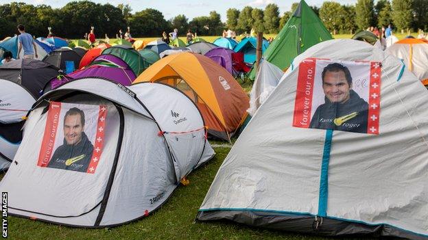 Wimbledon Queue