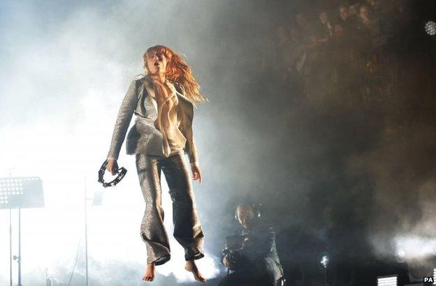 Florence + The Machine at Glastonbury