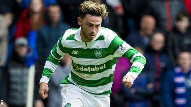 Celtic winger Patrick Roberts