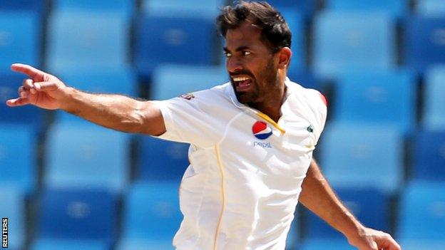 Pakistan paceman Wahab Riaz