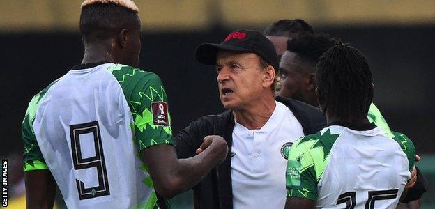 Former Nigeria coach Gernot Rohr