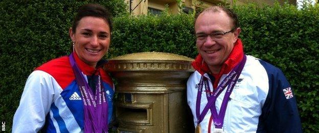 Dame Sarah Storey is married to former Paralympic gold medallist Barney Storey