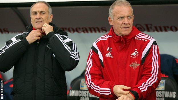 Francesco Guidolin (left) & Alan Curtis