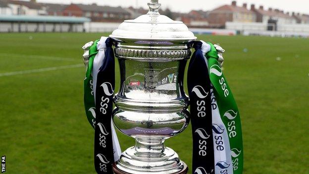 Women's FA Cup trophy