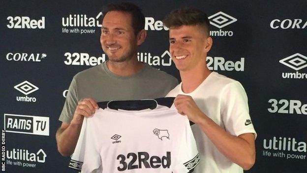 Frank Lampard and Mason Mount