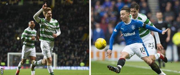 Stuart Armstrong (left) and Barrie McKay