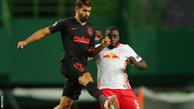 Diego Costa and Dayot Upamecano