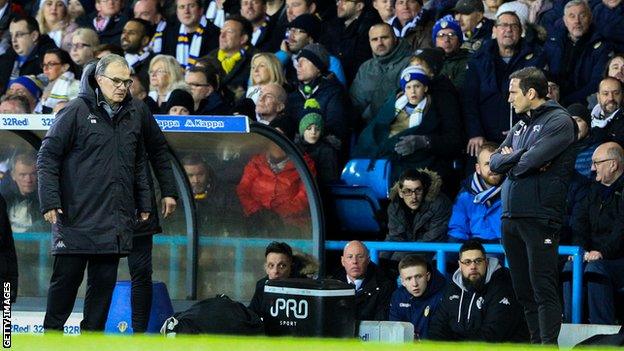 Marcelo Bielsa and Frank Lampard