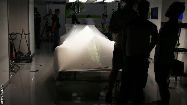 Car under cover