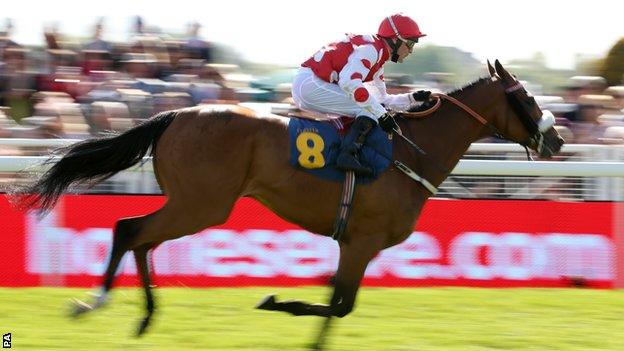 Sir Maximillian ridden by Kieren Fallon wins The Homeserve Conditions Stakes, during Betway Chester Cup Day of the Boodles May Festival at Chester Racecourse