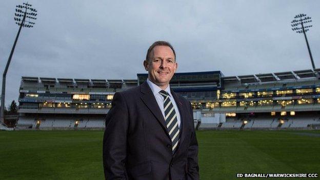 Neil Snowball took up his appointment as Bears CEO at Edgbaston in January 2016